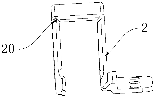 Mobile phone supporting device