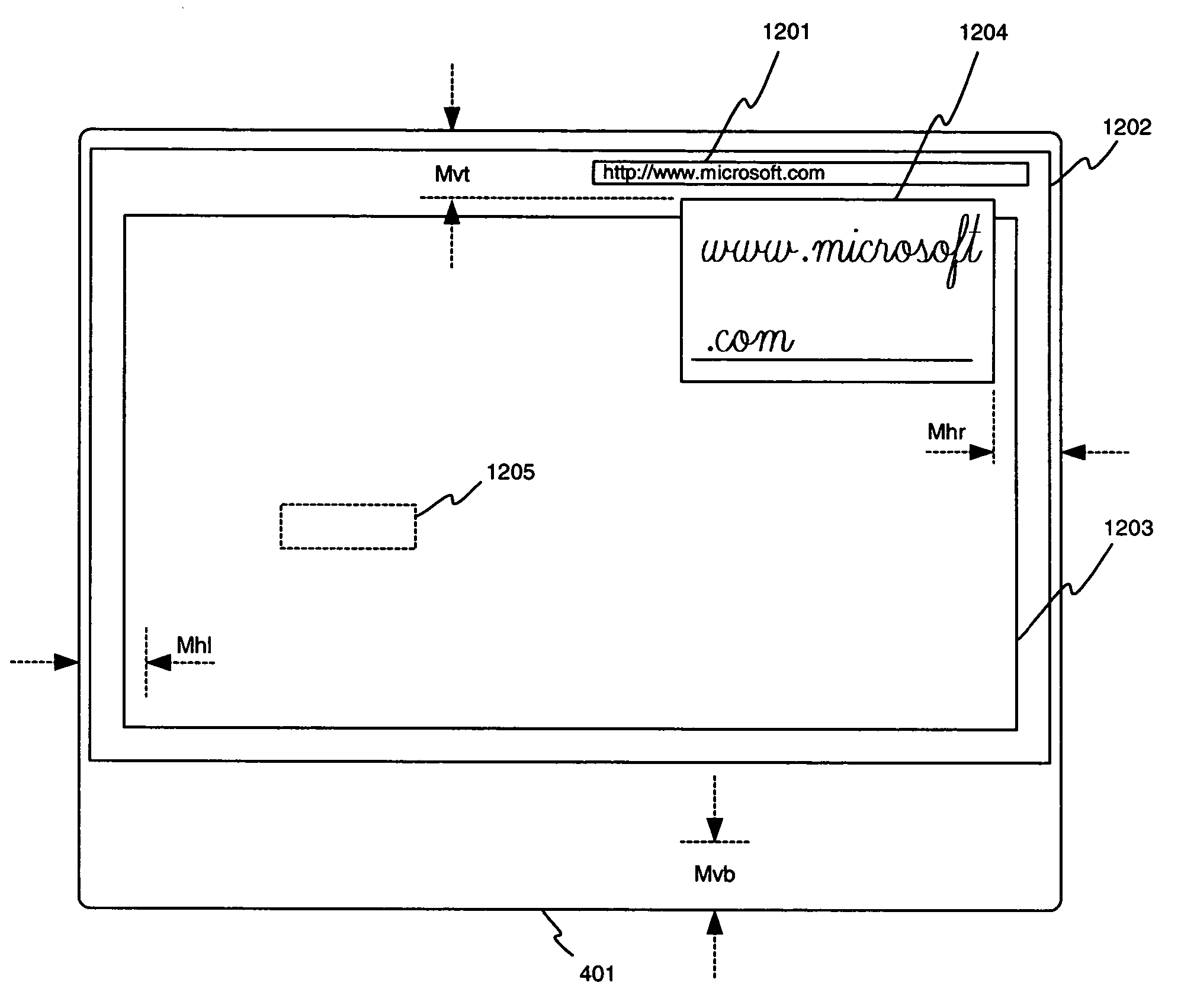 Text input window with auto-growth