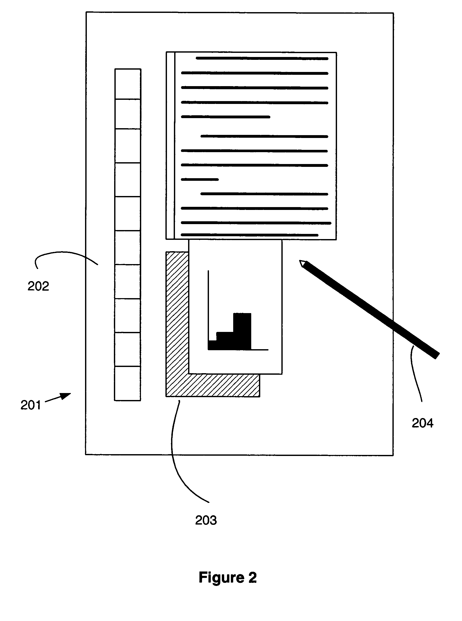 Text input window with auto-growth