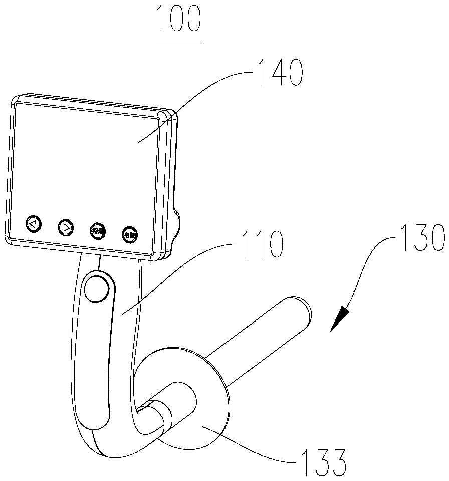 Handheld anorectal examination device and system thereof