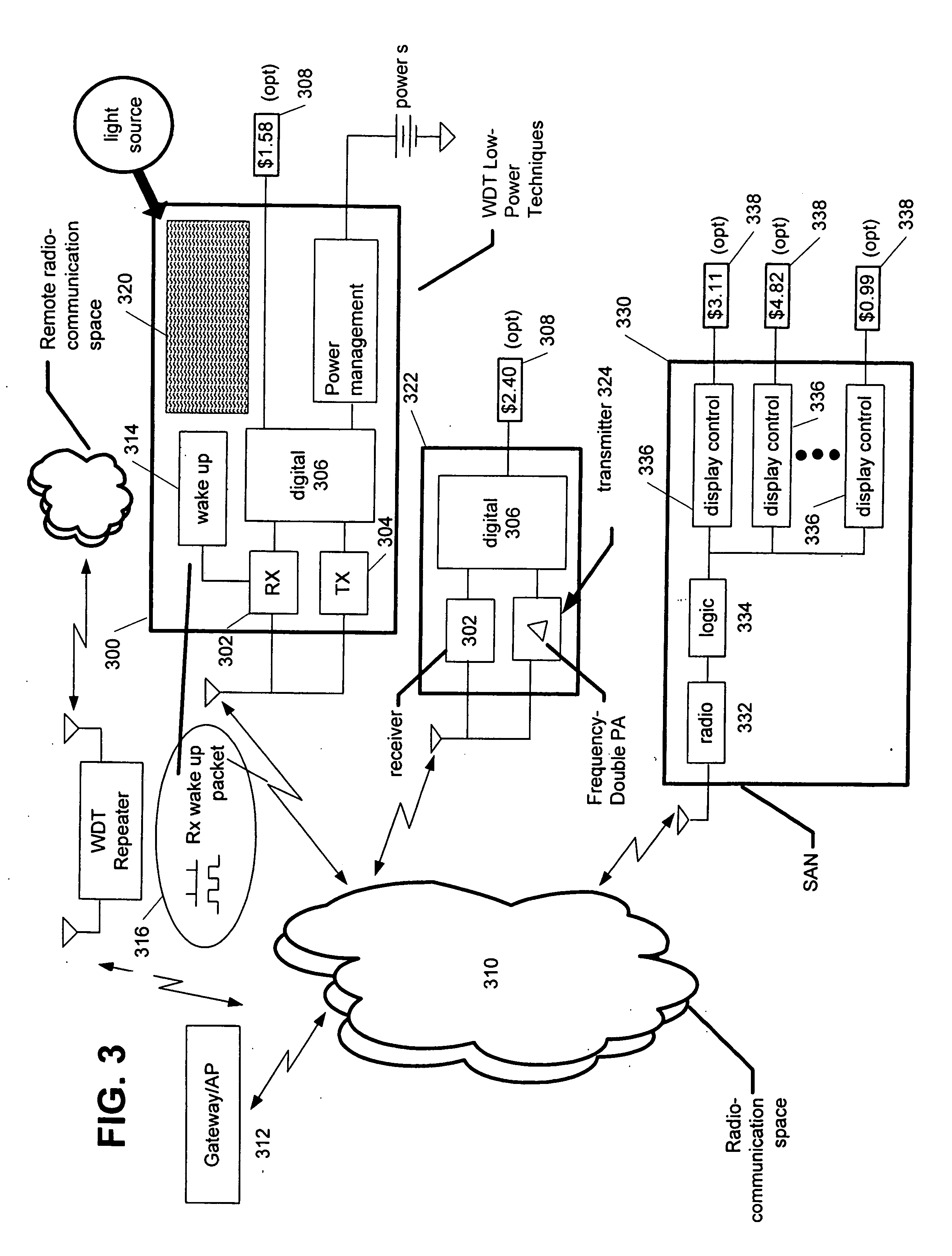 Low power wireless display tag systems and methods