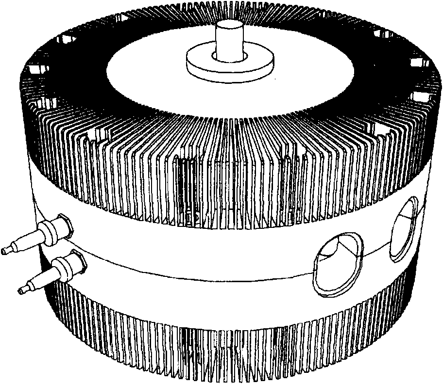 Annular cylinder rotor engine