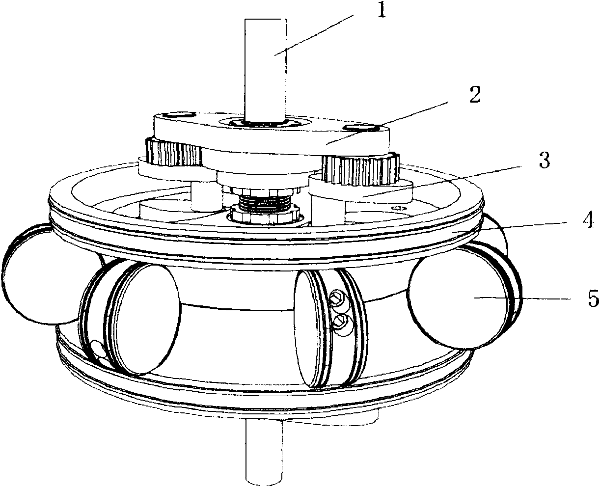 Annular cylinder rotor engine