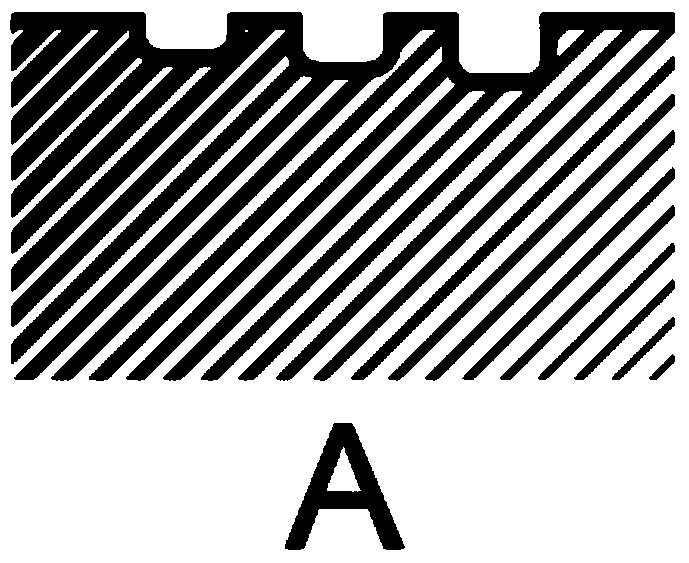 Patterned product and printing method for preparing the same