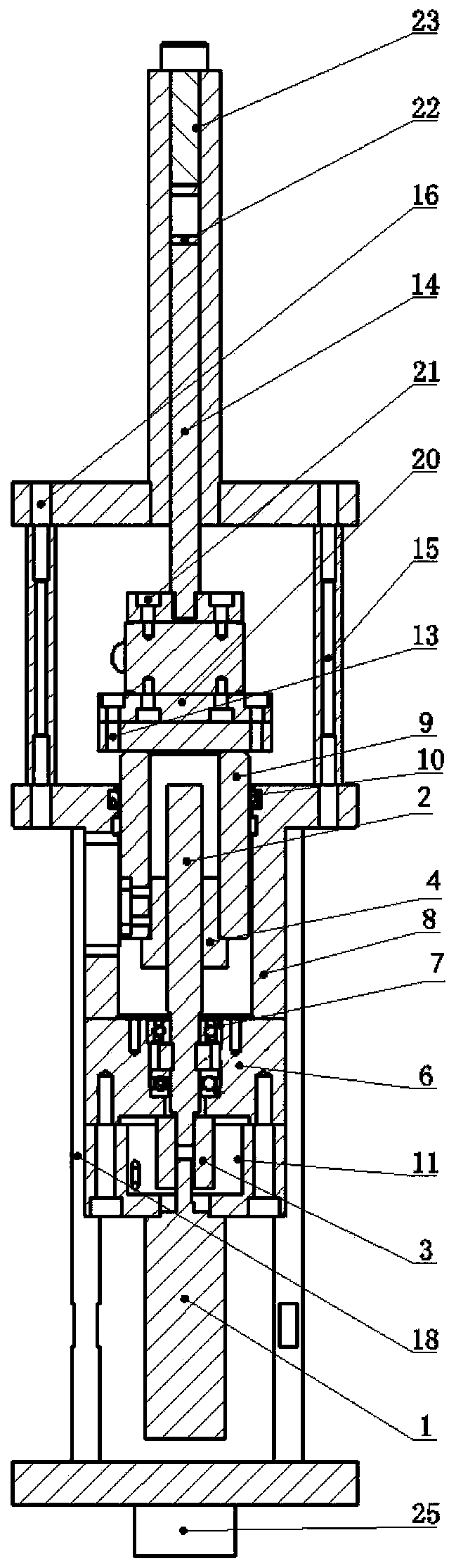 Light one-way loading test device and application thereof