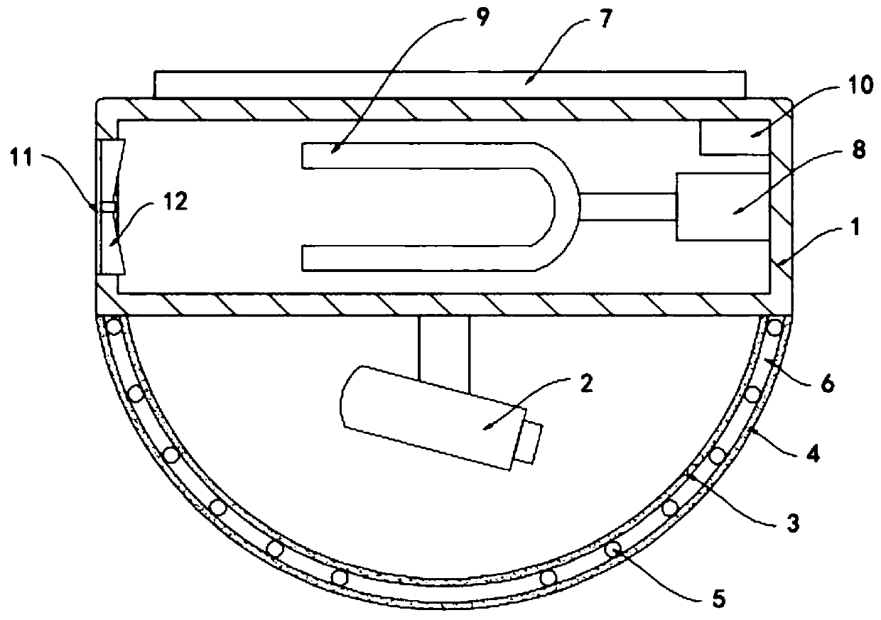 Self-adjusting security camera based on reversible reaction principle