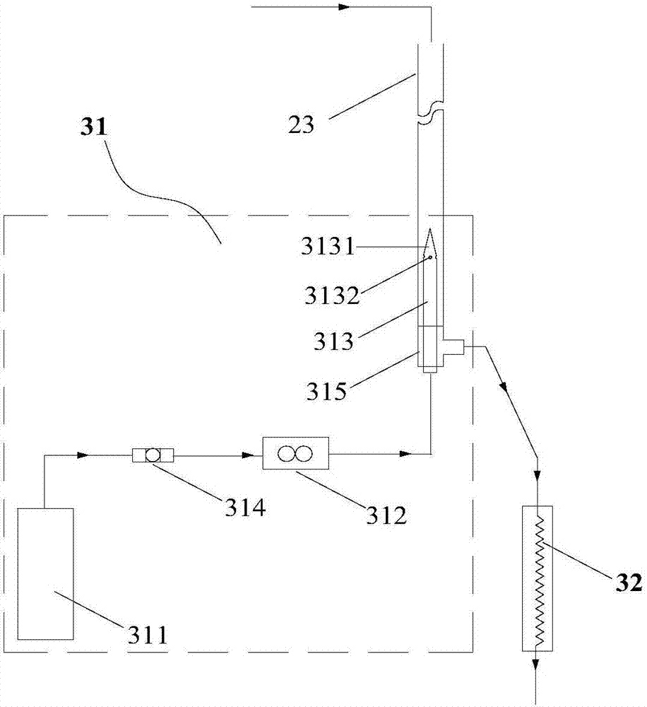 Steam thermal cracking simulating experiment apparatus and technology