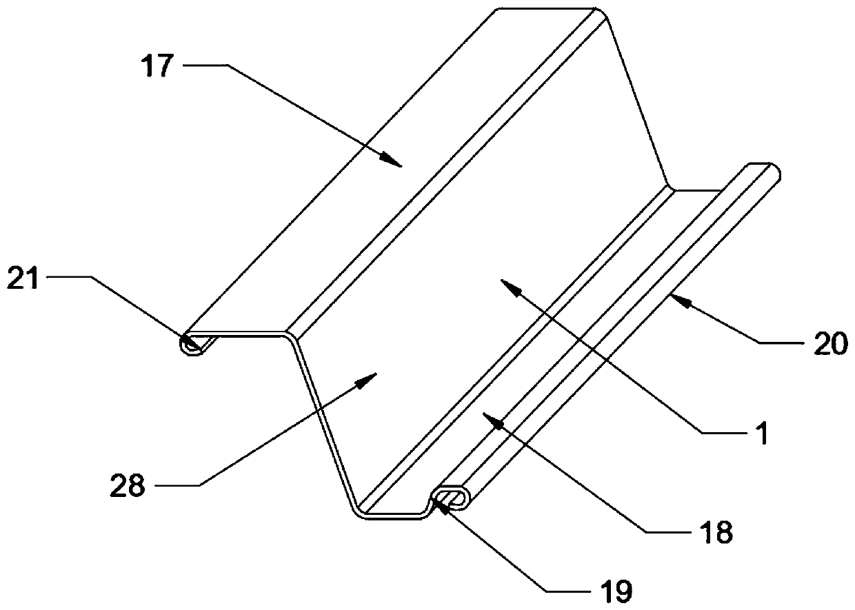 Combined type box steel sheet pile and assembling method thereof