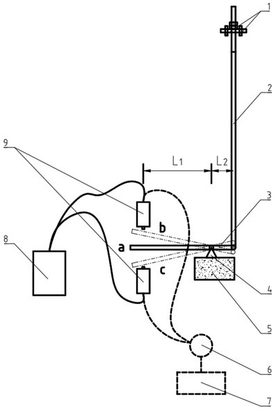 Wall-attached frame safety device and working method thereof