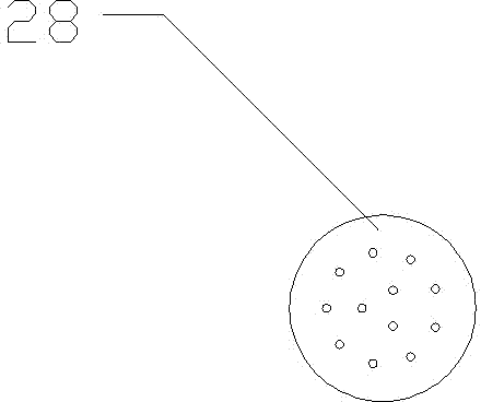 Experimental device for measuring periodical heat transfer coefficient