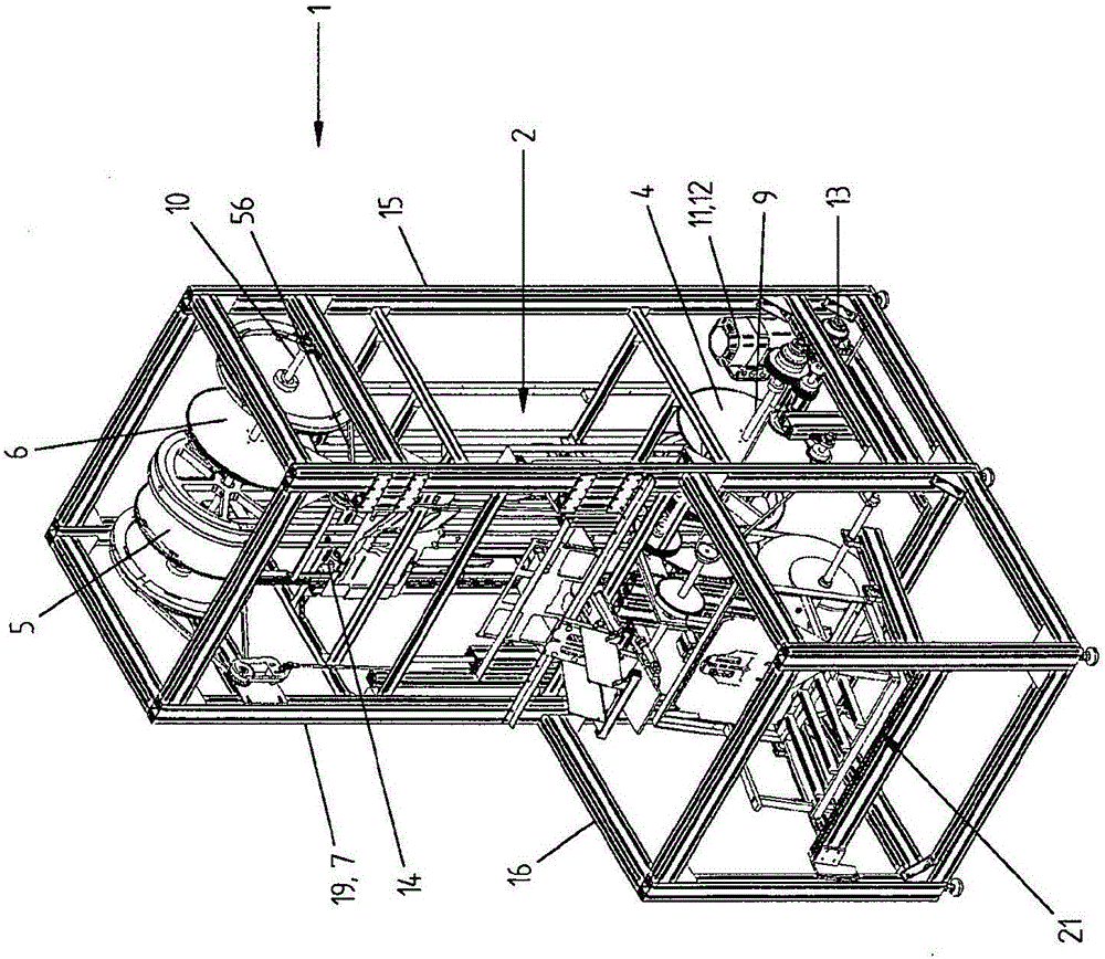 Machine and method for folding and adhesively bonding blanks for the production of folding boxes