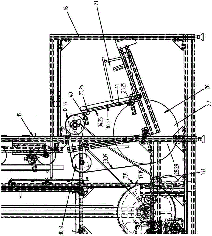 Machine and method for folding and adhesively bonding blanks for the production of folding boxes