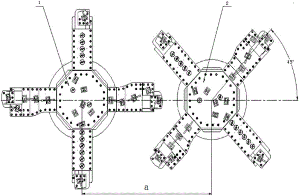 Design method for cutterheads of high-pressure water jet full-face rock tunnel boring machine