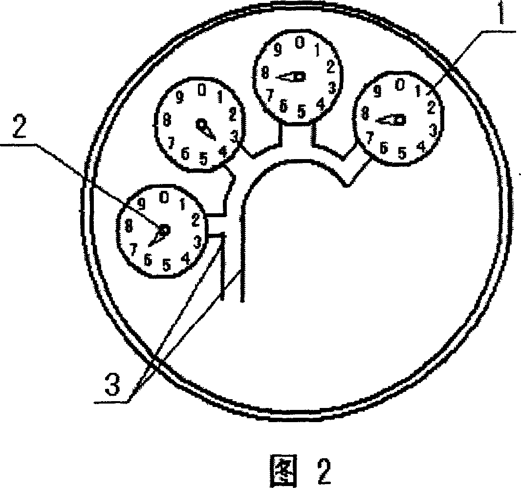 Coding counting device for concatenation output