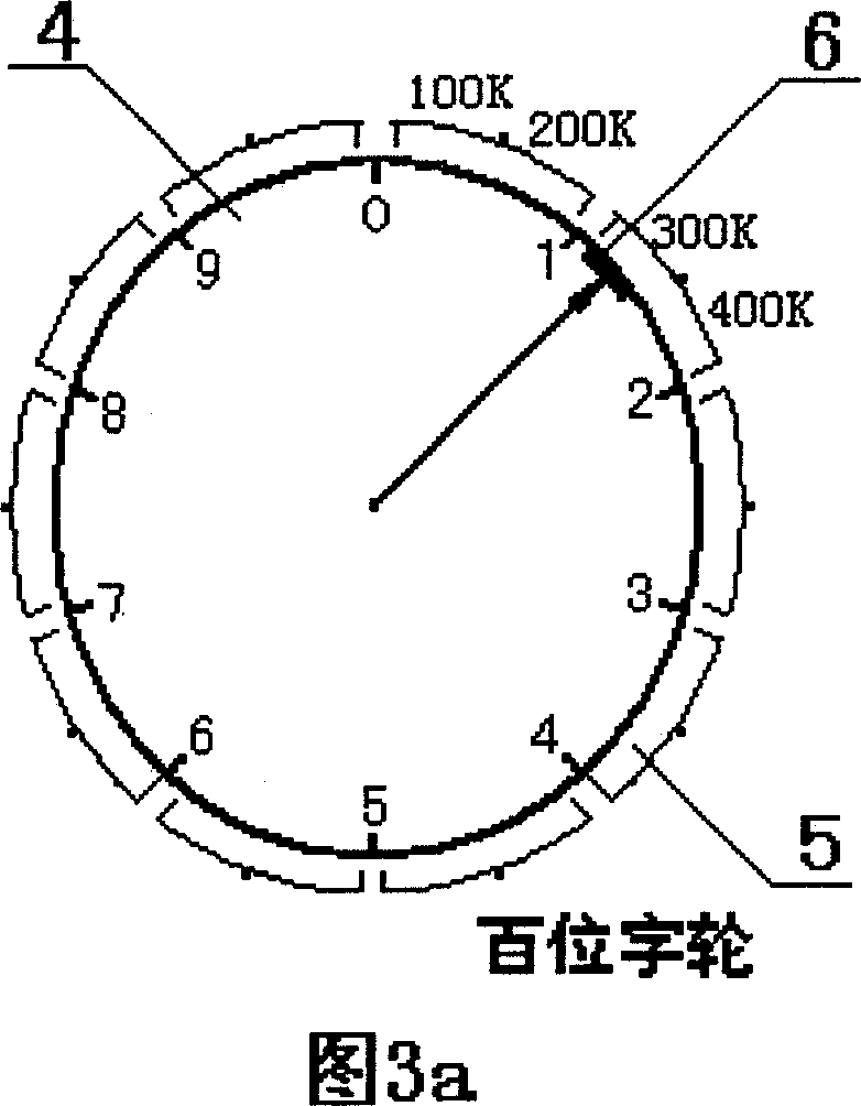 Coding counting device for concatenation output