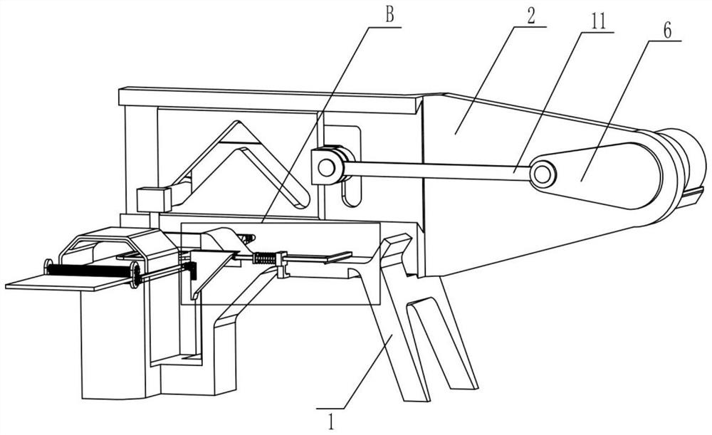 A selvage print pressing device for fabric processing