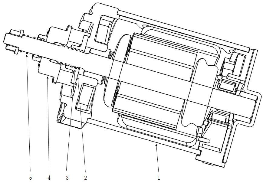 Starting motor