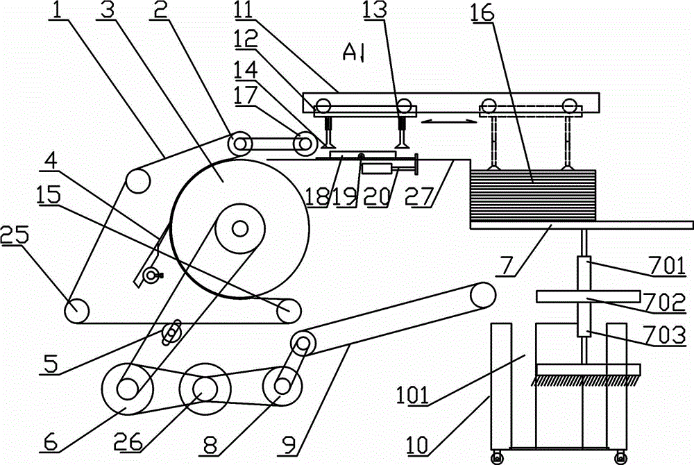 Paperboard V-groove machine