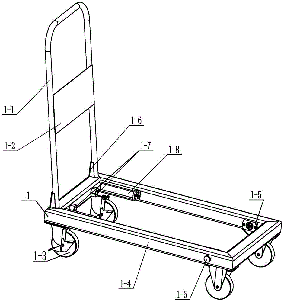 Feeding rack cart with adjustable height