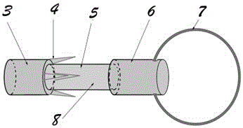 A fast-opening red wine cork