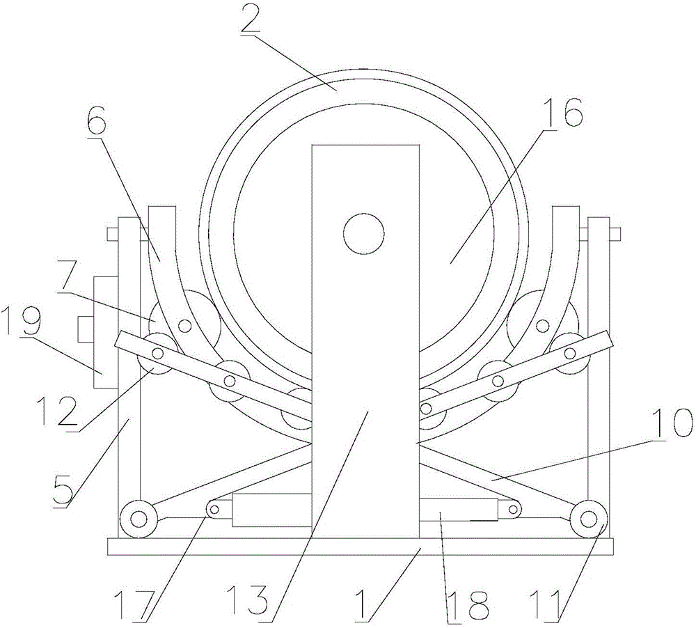 Dip-angle-adjustable cement mixer with accurate control of discharging