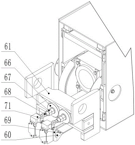 Steel wire rope detecting and tensioning device for high-altitude vehicle