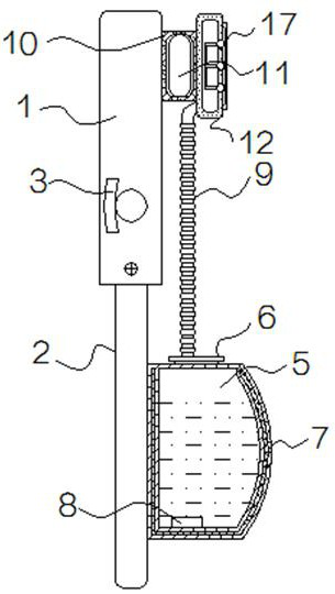 Pain relieving device for pain department