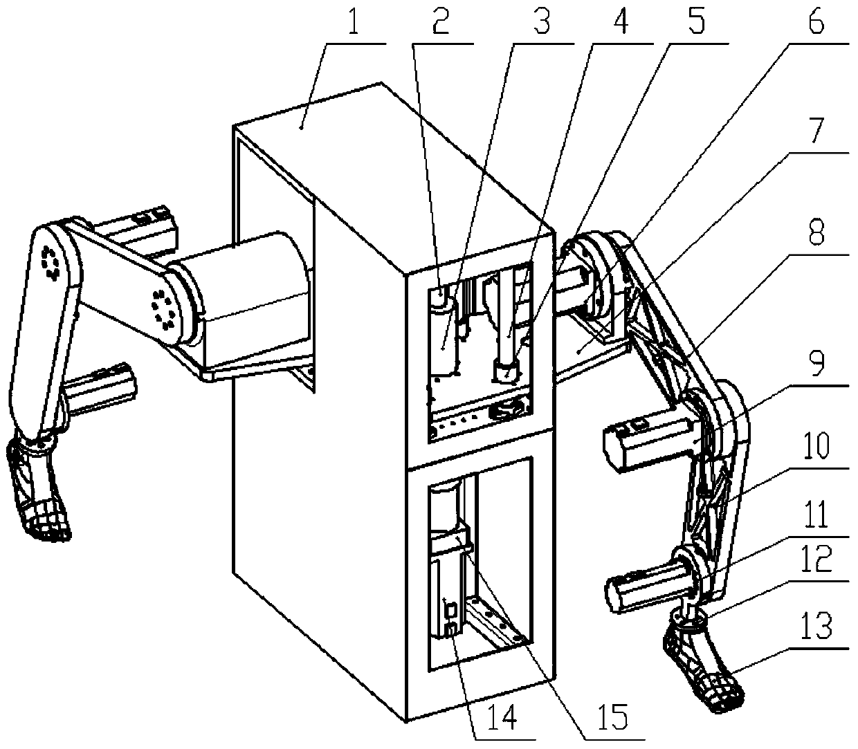 Biped gait simulation and plantar pressure simulation system and application method