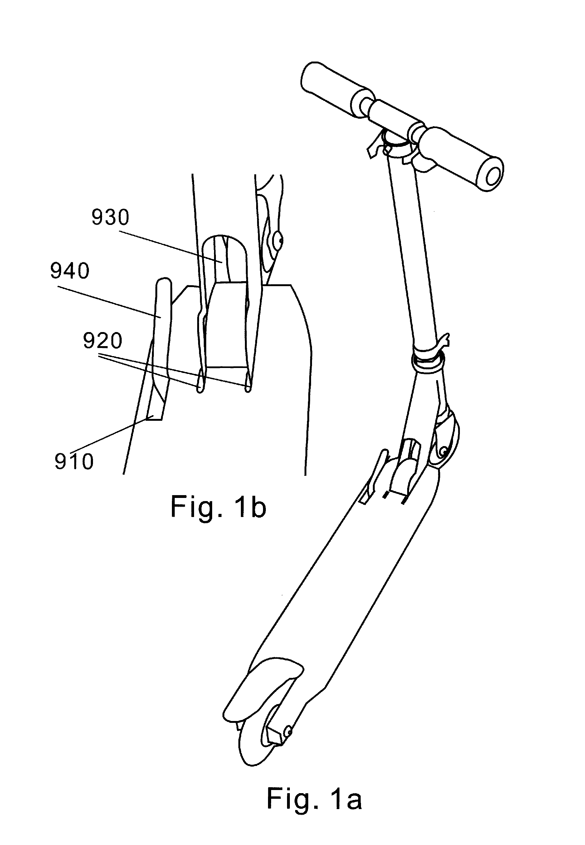 Foldable scooter