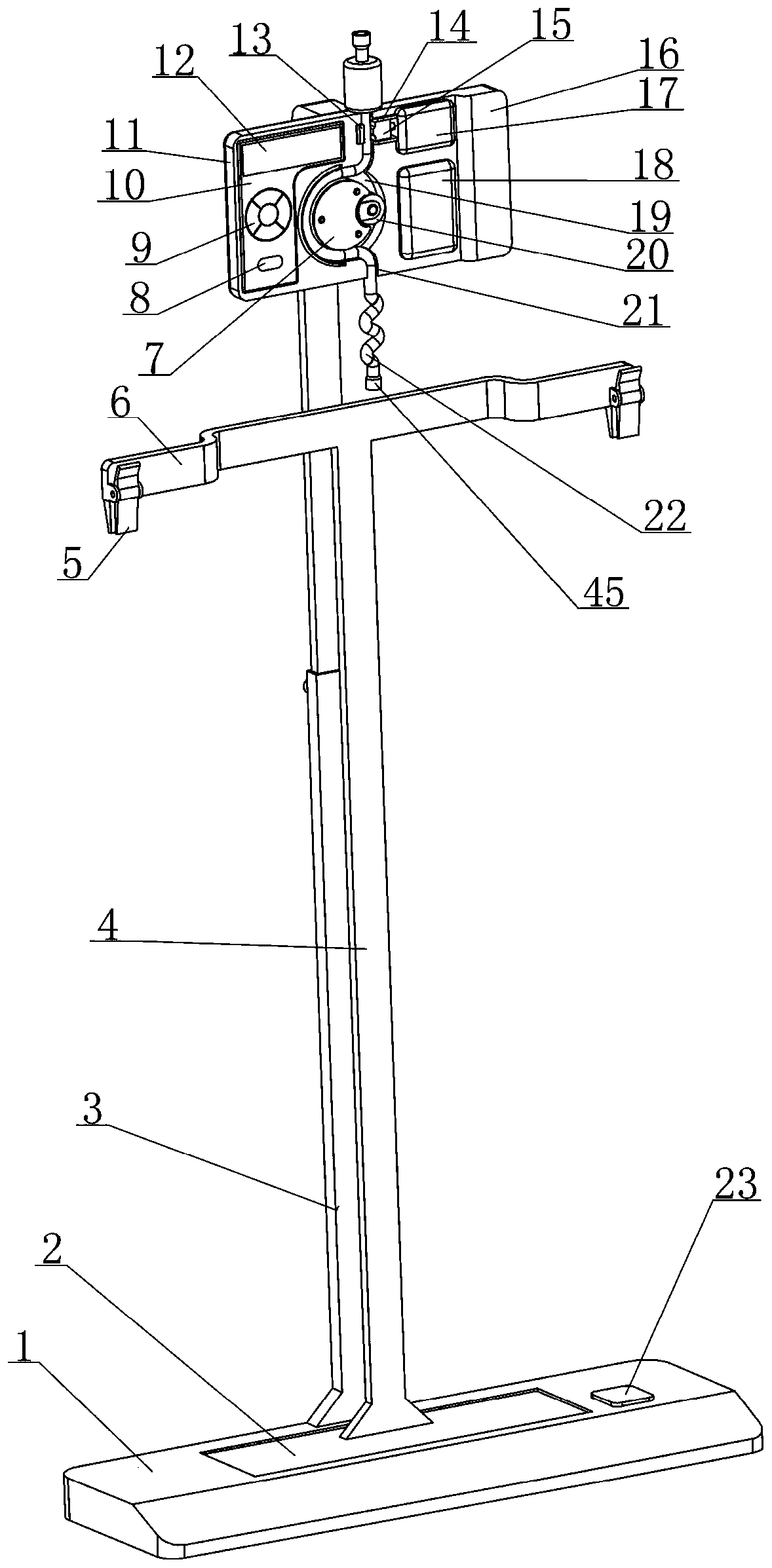 Automatic control device for medical clinical drainage