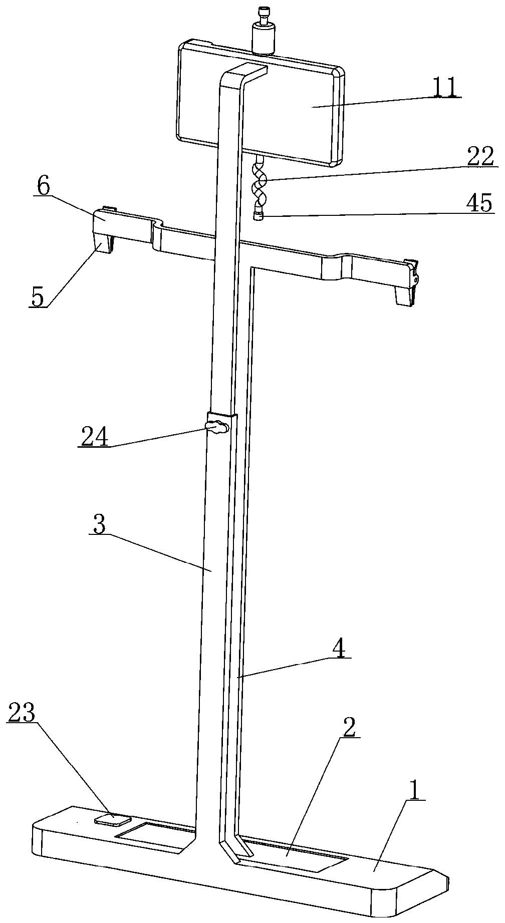 Automatic control device for medical clinical drainage