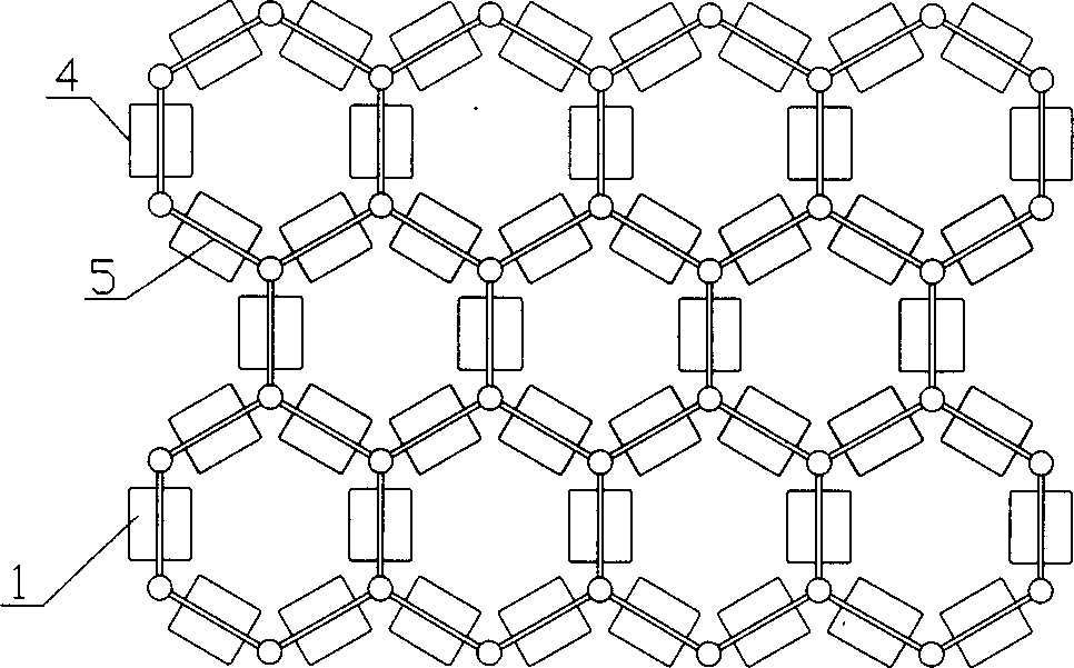 Gridding vortex street reactor