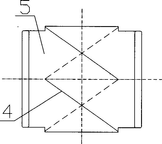 Gridding vortex street reactor