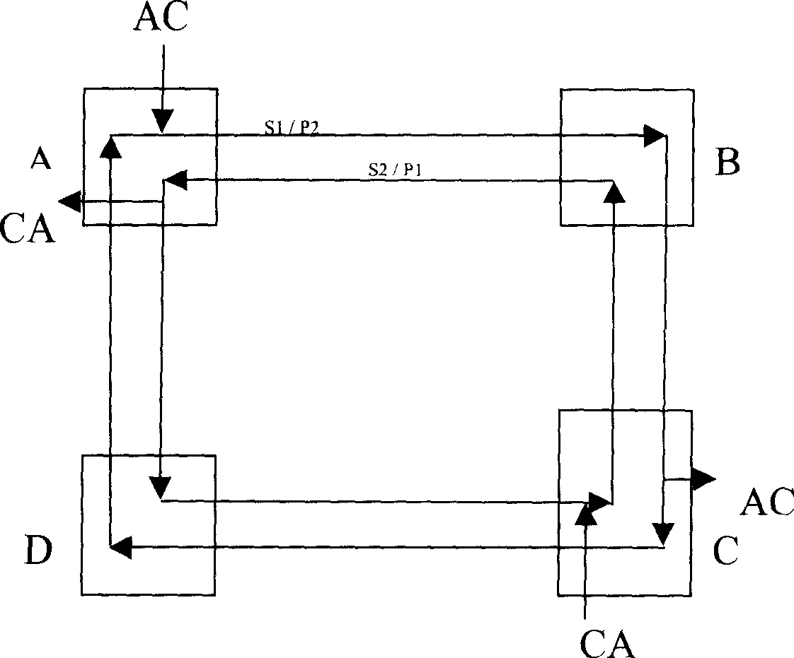 Method for detecting exchange failure of intelligent optical network dual-direction multi-plexing section loop network protection