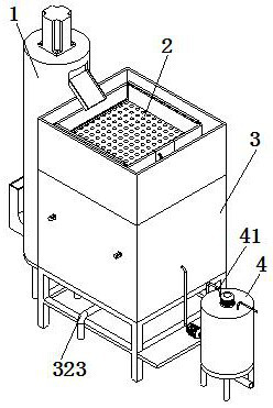 A waste recycling device for pharmaceuticals used in biotechnology