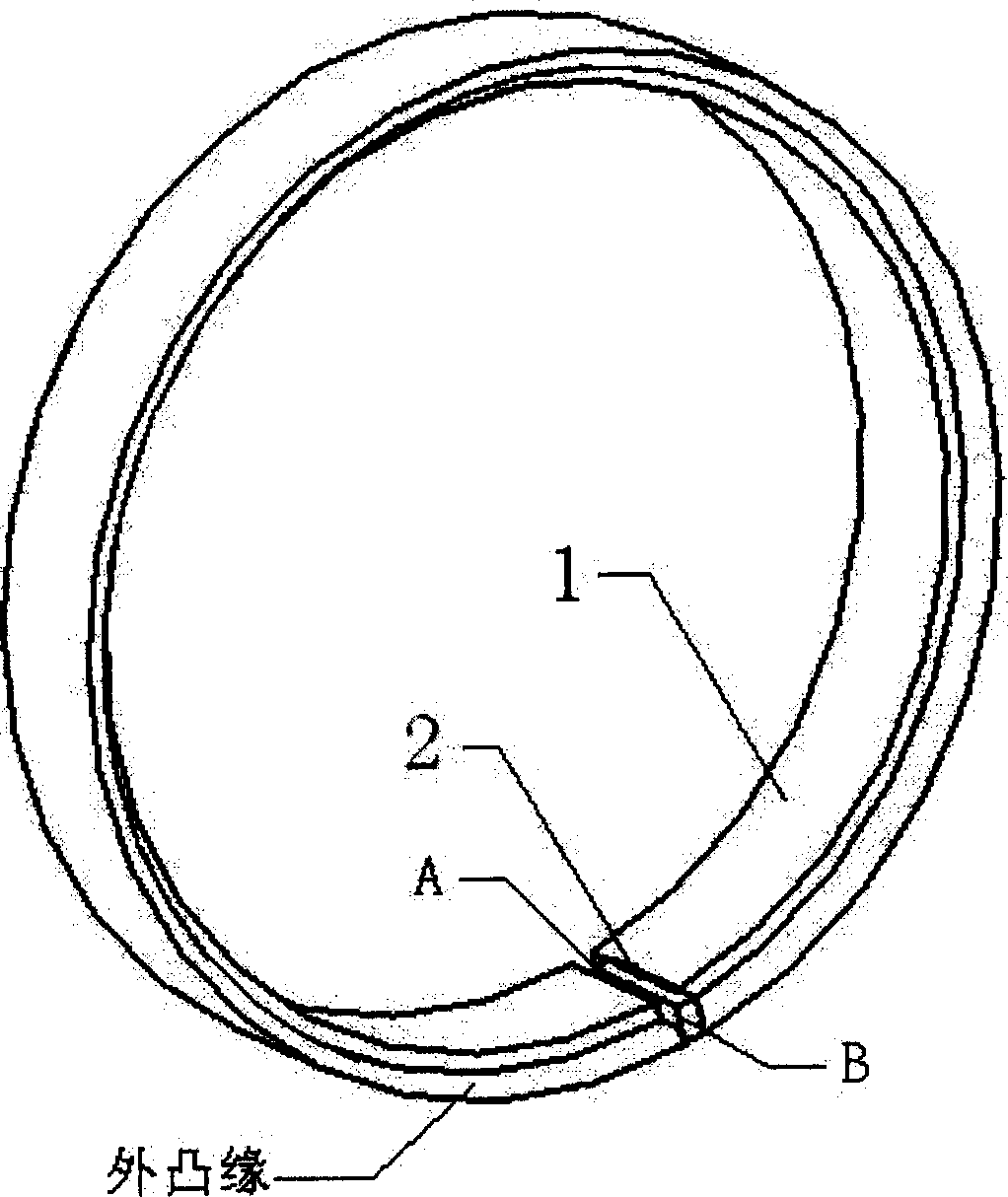 High temperature superconducting double-disk coil skeleton