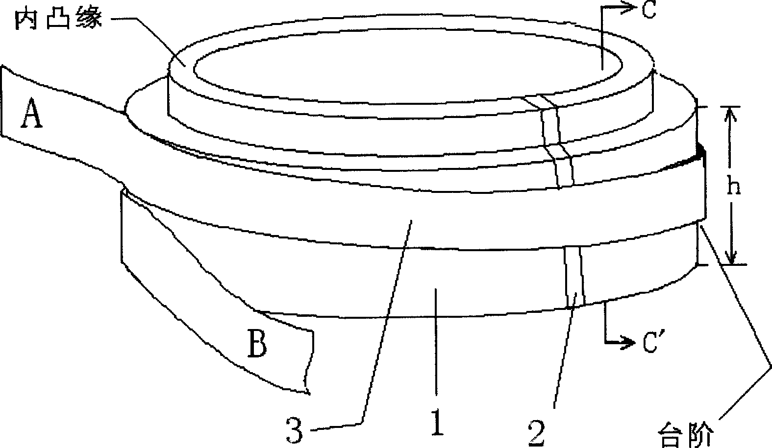 High temperature superconducting double-disk coil skeleton