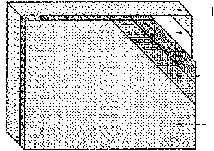 Composite bearing type external heat insulating wall and its construction method