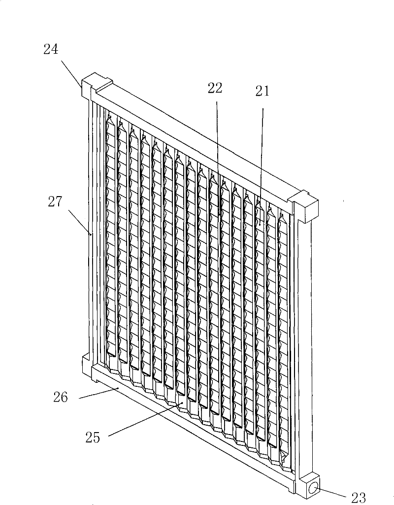 Plate cavity-type heat exchanger