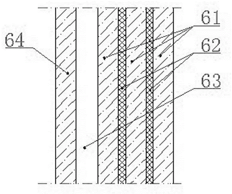 Concealed protective anti-theft anti-riot casement window without guardrail