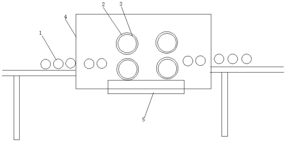 Preparation method of fireproof glass