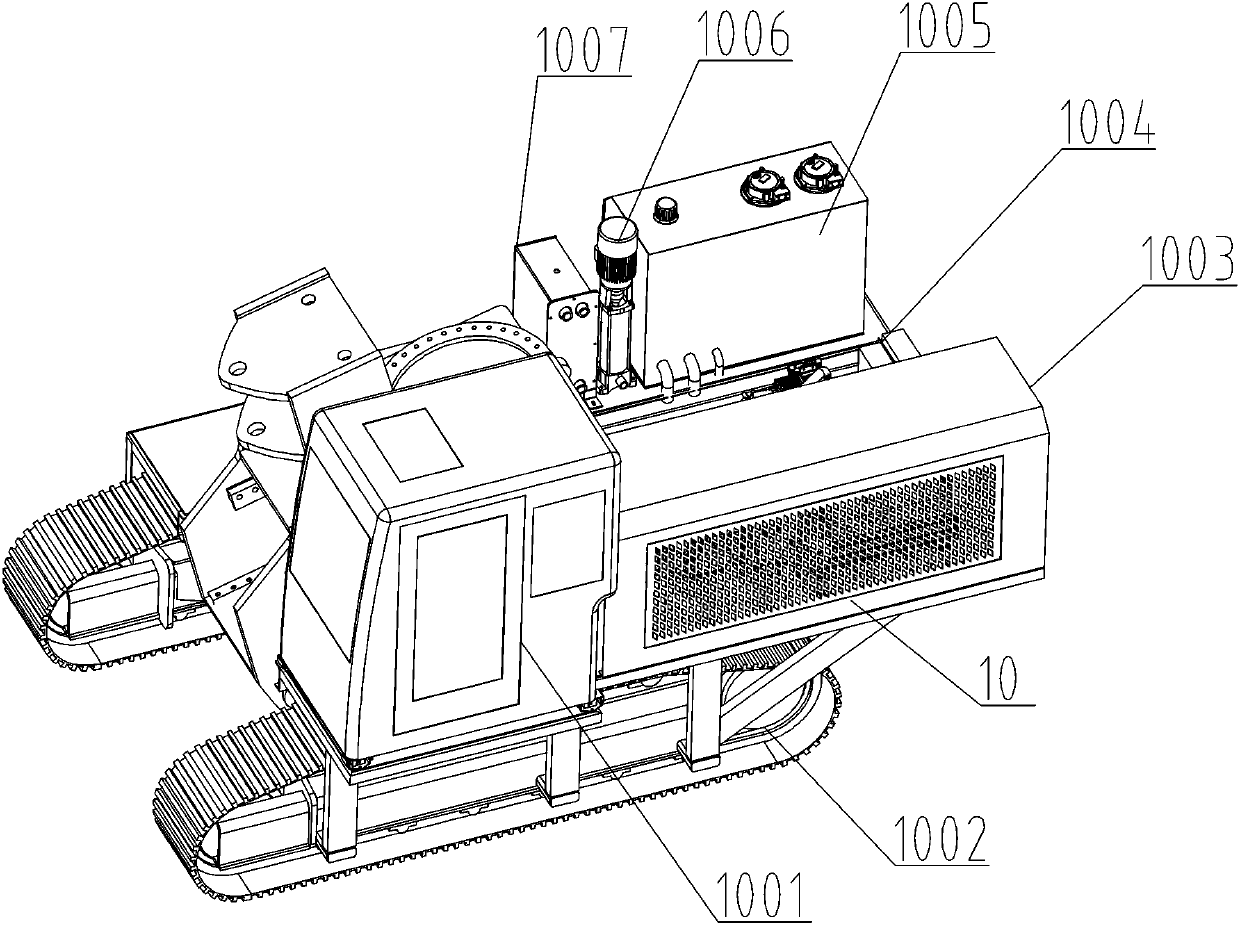 Multifunctional tunneling all-in-one machine