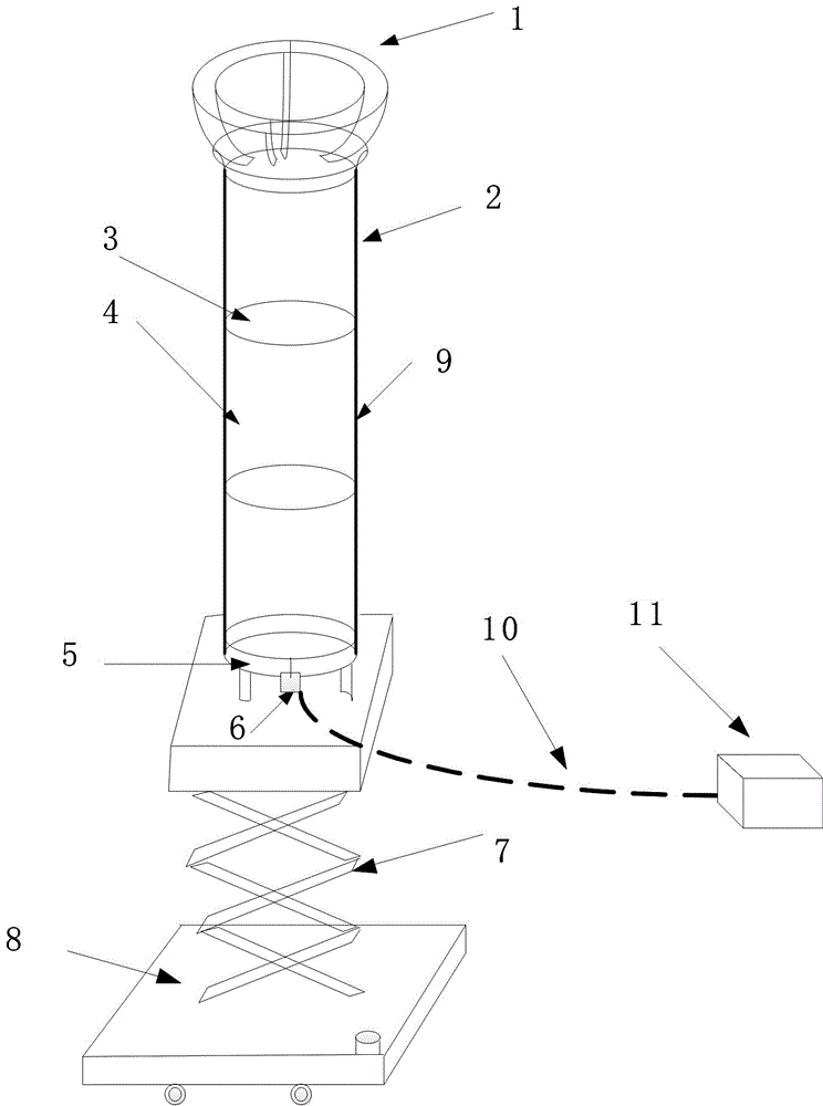 Voltage sensor suitable for field measurement of transformer substation