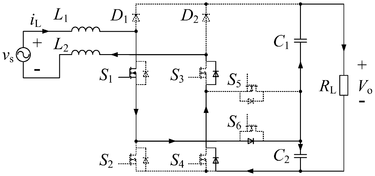 Flexible Multilevel Bridgeless Power Factor Correction Converter and Modulation Method