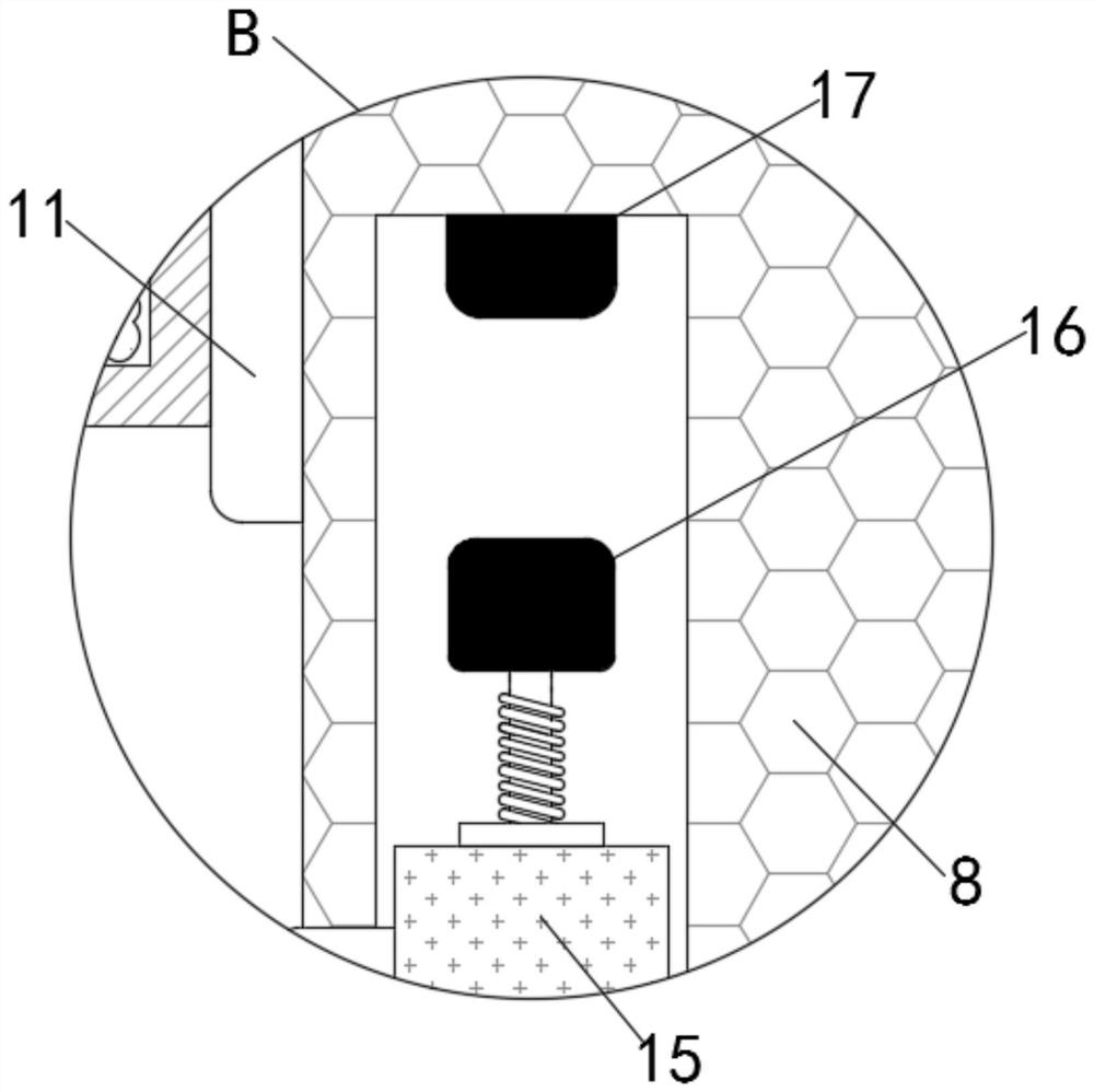 Cold and heat exchange type computer hardware auxiliary cooling device based on intelligent manufacturing