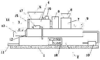 Environment-friendly energy-saving straw pulping machine