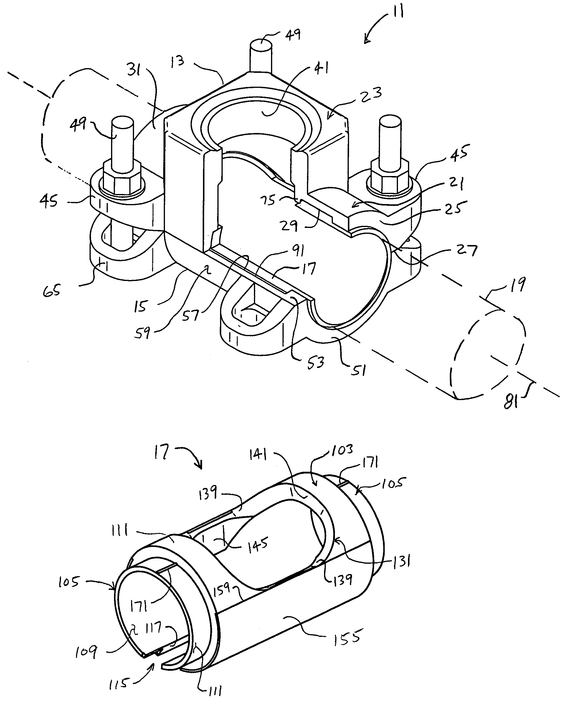 Tapping sleeve