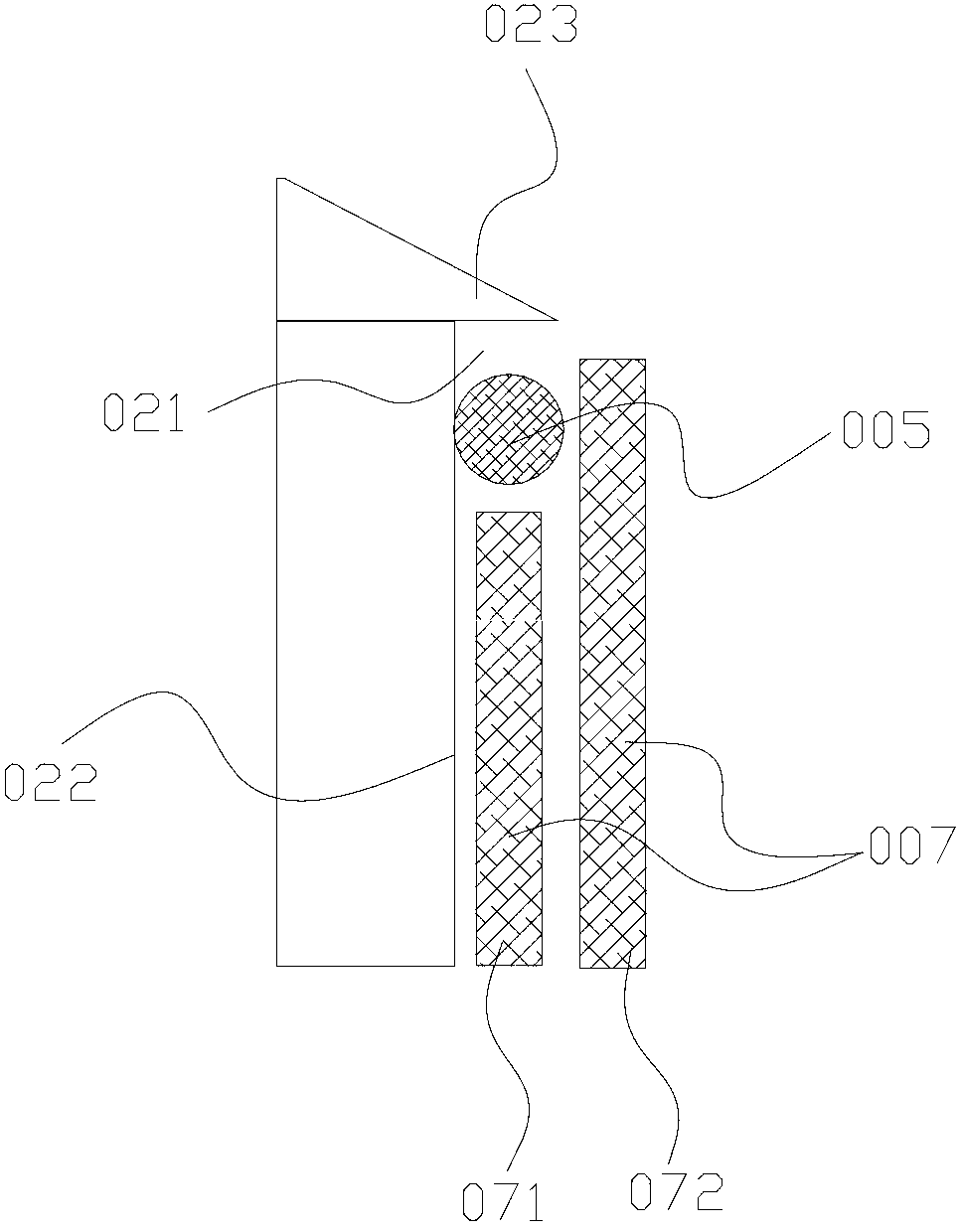 Hornet nest removing device