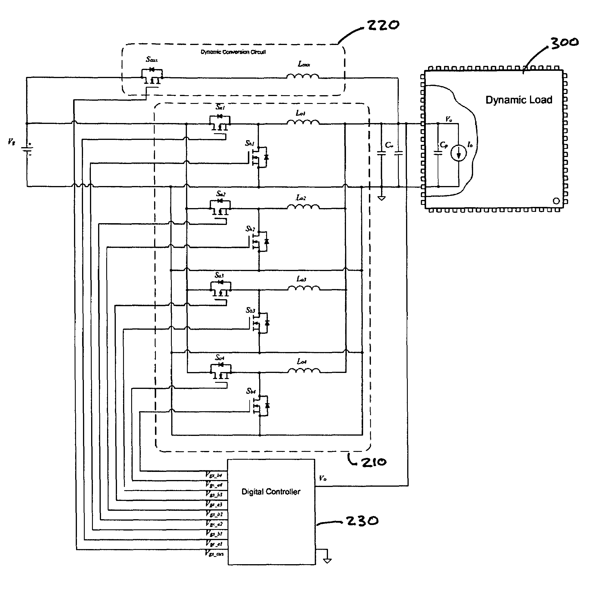 Digital controller for a voltage regulator module