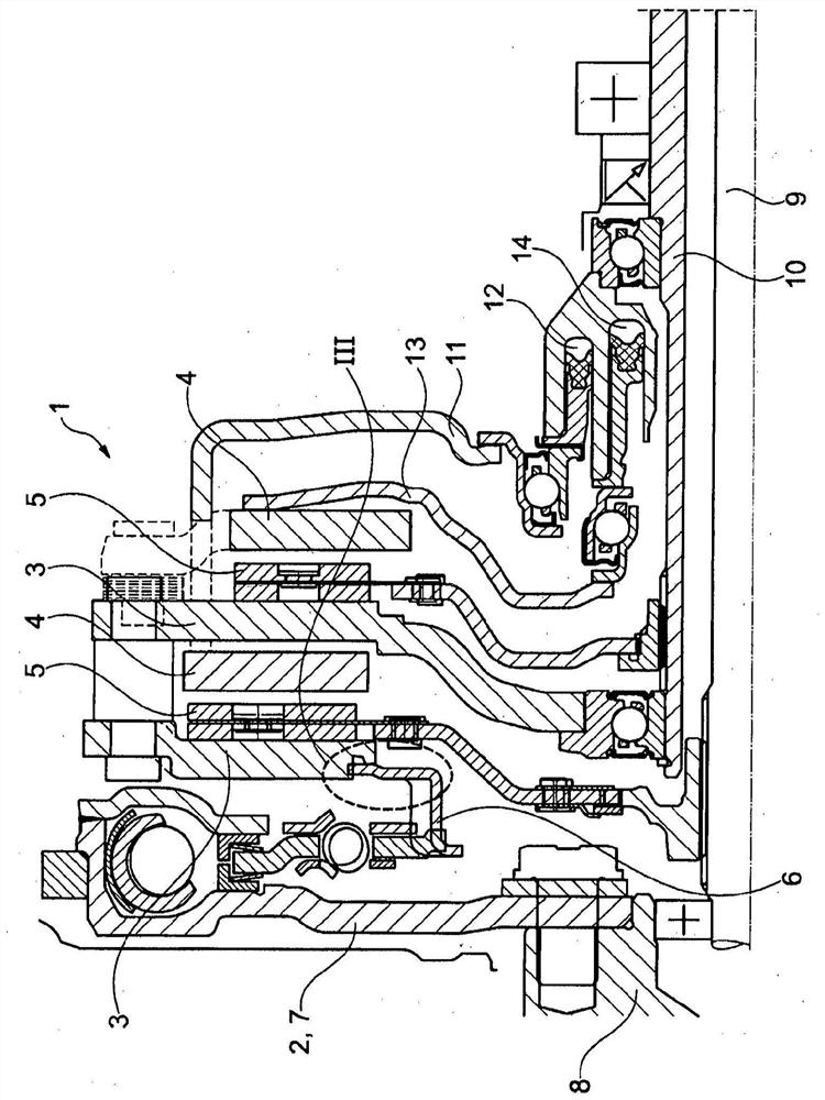 Clutch with pressed-in drive ring